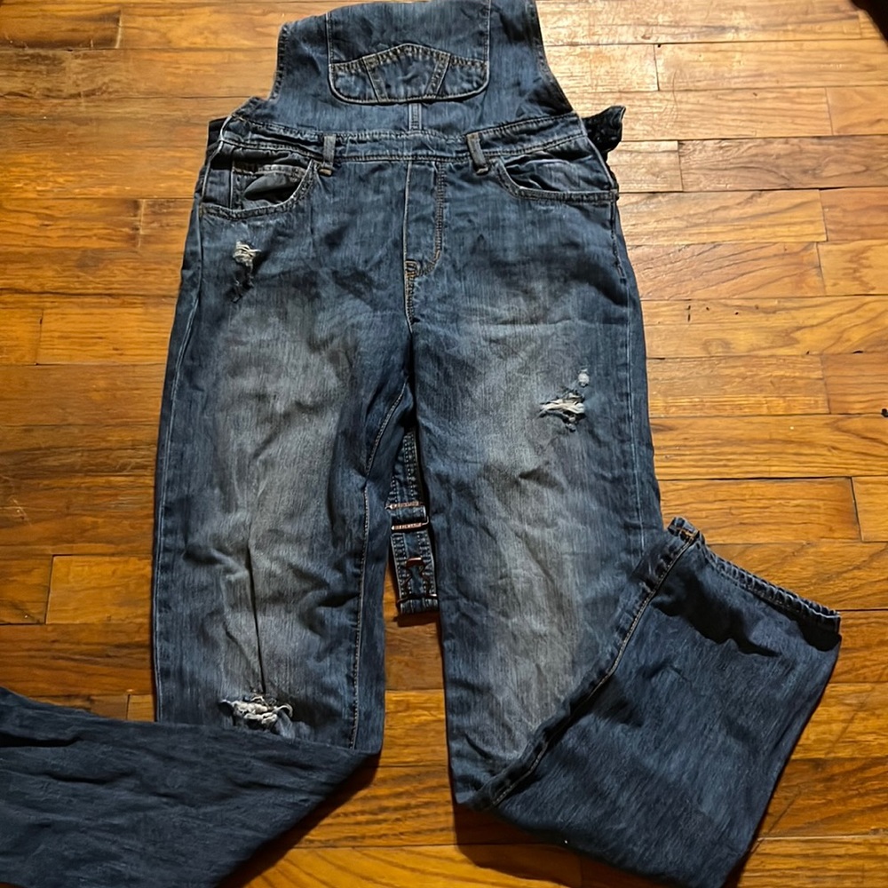 GAP girls denim overalls size XXL